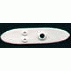 Part 6075 White Minifig, Utensil Surfboard Long 